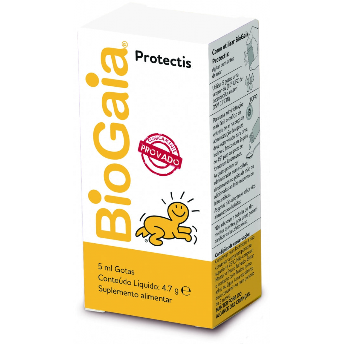 BIOGAIA Protectis Gotas 5ML Suplemento Lactobacillus Reuteri para los Niños